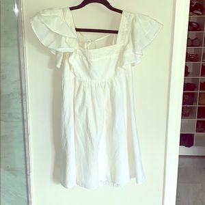 Off white lace embellished Urban Outfitters dress